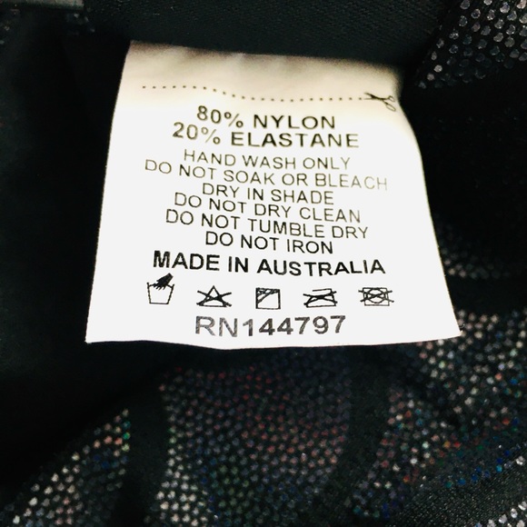 BlackMilk Womens Black Chroma Mermaid Leggings Sm - Picture 10 of 13